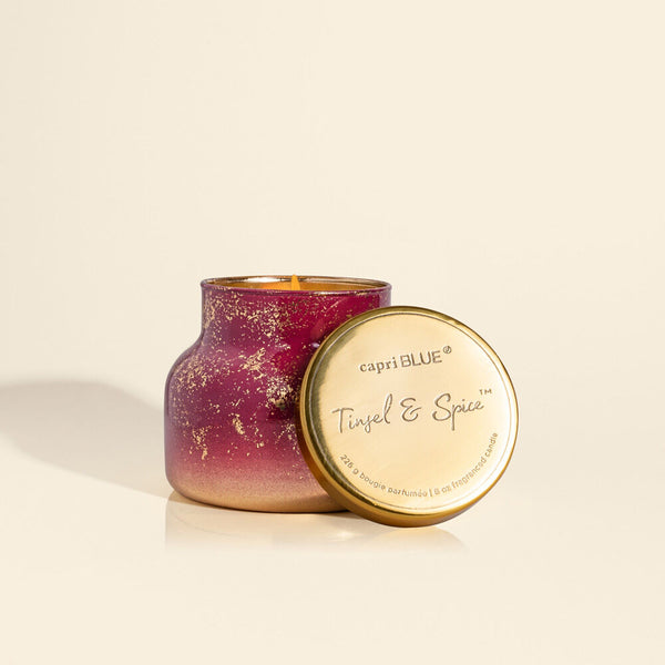 Tinsel & Spice Glimmer Petite Jar, 19oz