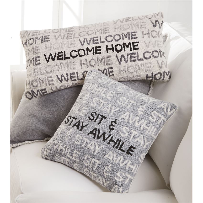 Welcome home fashion pillow