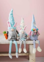 MEDIUM EASTER DANGLE LEG GNOME