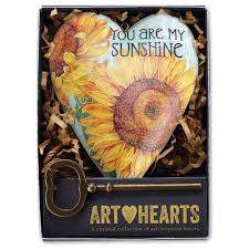 You Are My Sunshine Art Heart