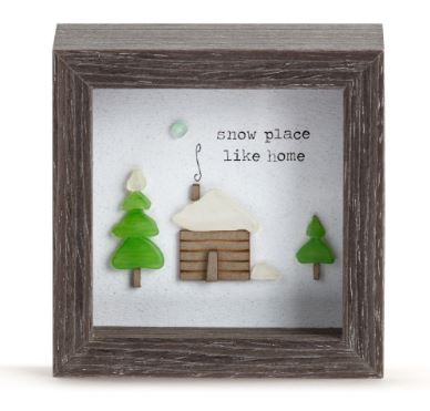 Snow Place Like Home Shadow Box