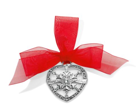Heart Snowflake Ornament