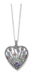 Halo Radiance Heart Necklace