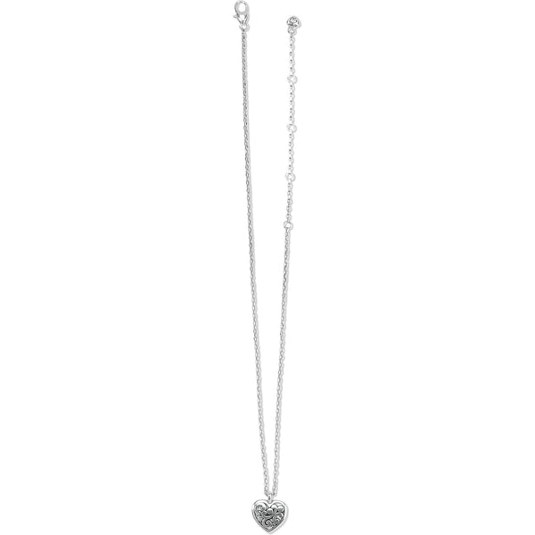 Contempo heart petite necklace