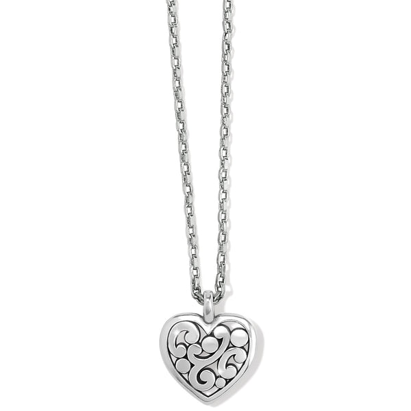 Contempo heart petite necklace