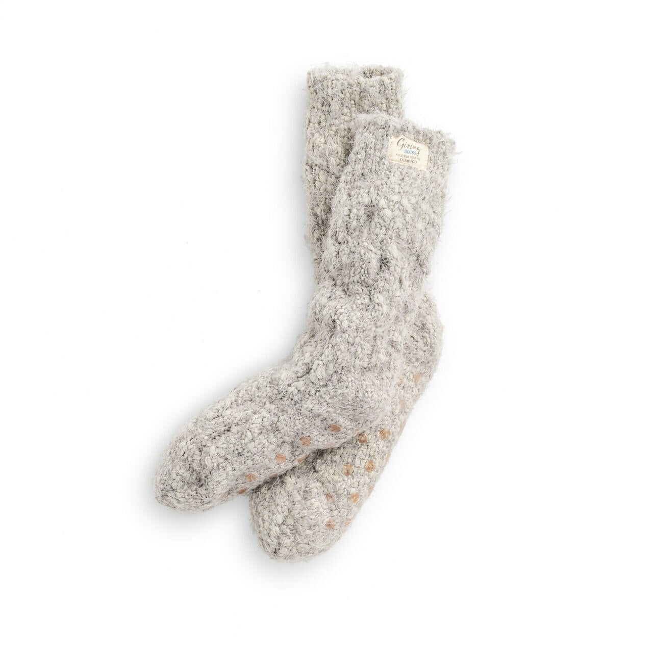 Taupe Giving Socks