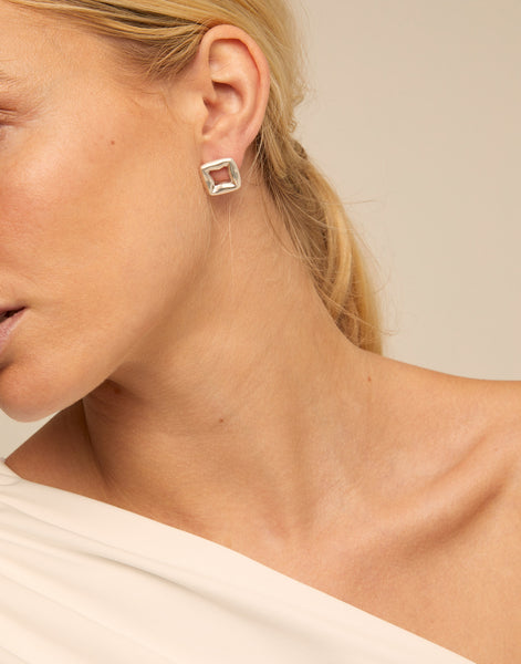 Femme Fatale earrings-silver