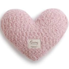 Pink Giving Heart Pillow