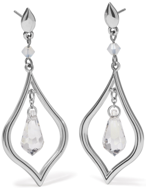 Prism Lights Diamond Post Drop Earrings