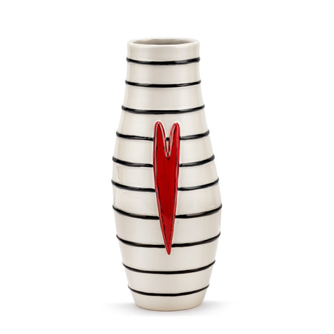 Striped Large Vase