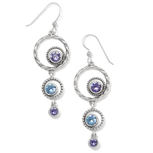 Halo Radiance French Wire Earrings
