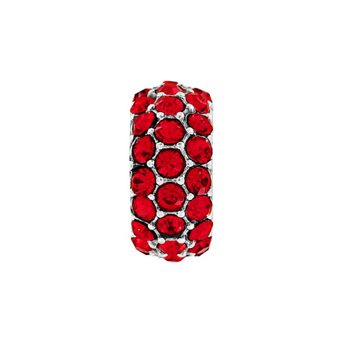Glitter Spacer-Red
