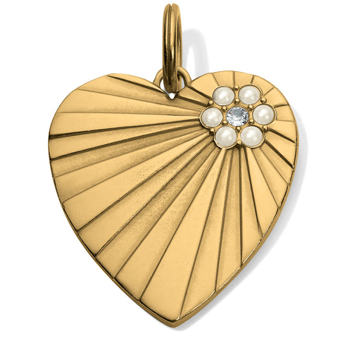 Vintage Heart Amulet