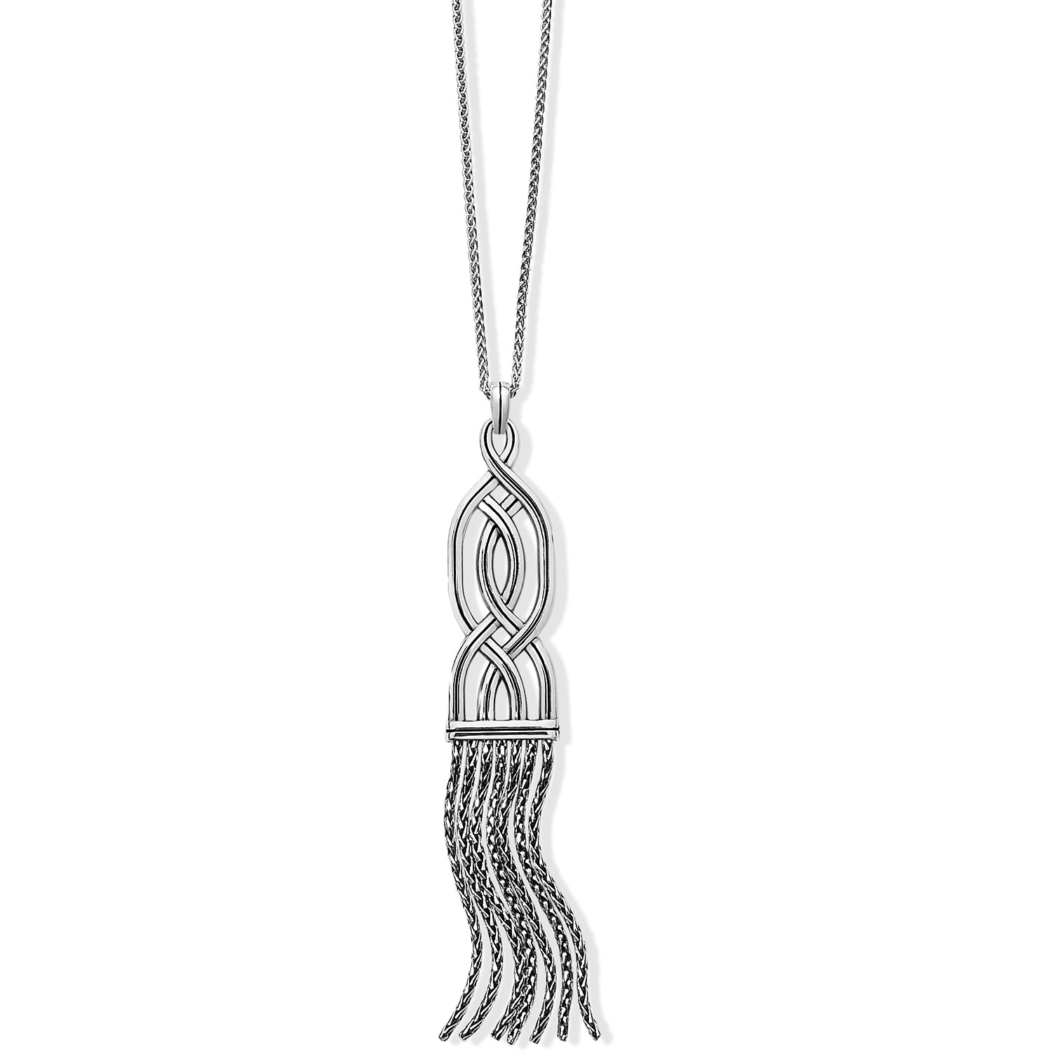 Intertwine Fringe Convertible Necklace