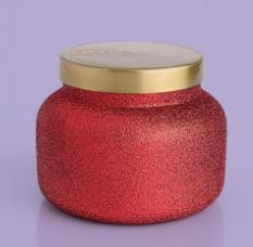 8 oz Volcano Red Glitter Signature Jar