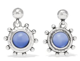 Jules Sapphire Post Drop Earrings