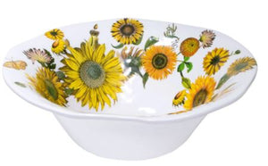 Sunflower Melamine Serveware Medium Bowl