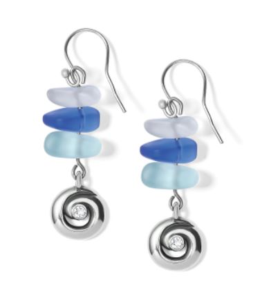 Contempo Glass Candy French Wire Earrings