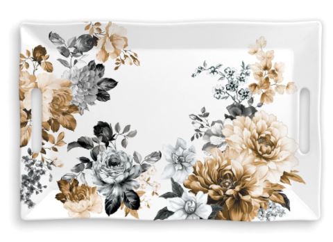 Gardenia Large Melamine Serveware Tray