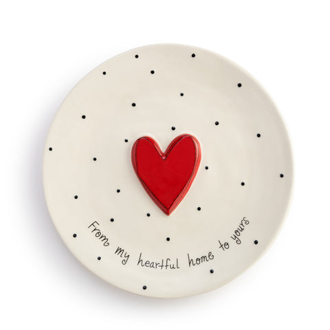 Heartful Home Giving Plate
